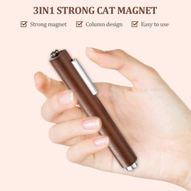 3-in-1 Cat Eye Magnet for Nails, Multifunctional Nail Art Tool for Cat Eye Gel Polish, Powerful Magnetic Wand for Salon and Home Use