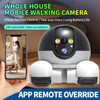 Yoidesu Camera Robot, Movable Pet Cam with Wheels, 1080P 2MP
