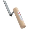 Red Length Flat Grout Trowel 0.6 inch (15 mm)