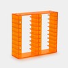 Acrylic Cassette Tape Storage Rack for 20 Cassettes - Color: