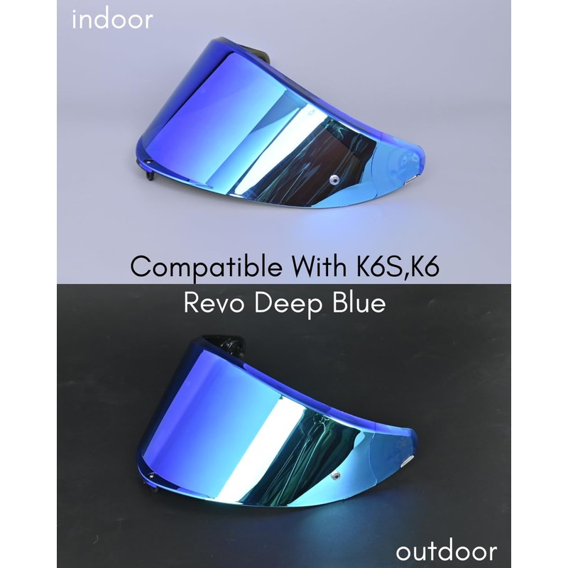 Logto Compatible With K6S Visor K6 Face Shield Replacement Tinted