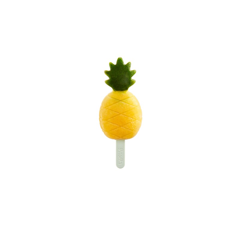 Lekue Pineapple Ice Cream Pop Mold (1 Unit), Yellow