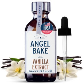Pure Madagascar Vanilla Extract for Baking and Mixology-Premium Natural Flavoring for Cooking, Desserts, Beverages - Kosher, Keto Friendly, Vegan and Gluten-Free (2 Oz Extract with Latex-Free Dropper)