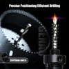 HSAWBIT HSS Bi-Metal 38mm Hole Saw, M42 Fast Cut Extra