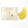 BRAWNA Parches de Hidrogel Oro 24K para Ojos, Ojeras y