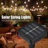 20LEDs G50 Solar Bulb Light String Outdoor Waterproof for Garden