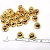 50 Pcs Small Bells Gold Jingle Bells for Crafts Electroplated