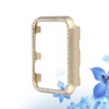 Gatuida 3pcs Square Diamond Aluminium Alloy Protective Case for Watch