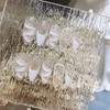 24 Pcs Sheer, Sheer, Women's, Butterfly Closure, Decoration, Nail Jewelry,