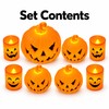Halloween Pumpkin Skull Ghost Lantern – LED Candle Light Lamp