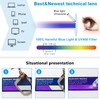 REAVEE 3 Pack Oversized Square Reading Glasses Oprah Style for