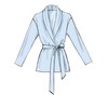 McCall Pattern Women's Loose Fit Belted Jacket, Sizes 4-14 Sewing