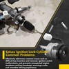 Ignition Lock Cylinder 81900-1RJ00 819001RJ00, Fit for Hyundai Accent 2015-2017,