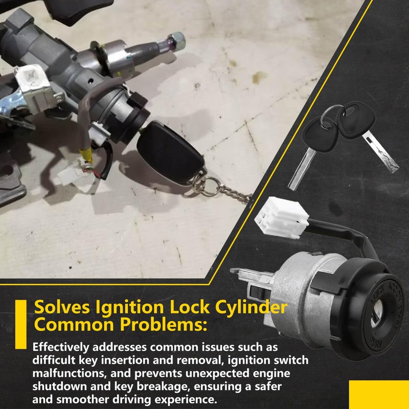Ignition Lock Cylinder 81900-1RJ00 819001RJ00, Fit for Hyundai Accent 2015-2017,