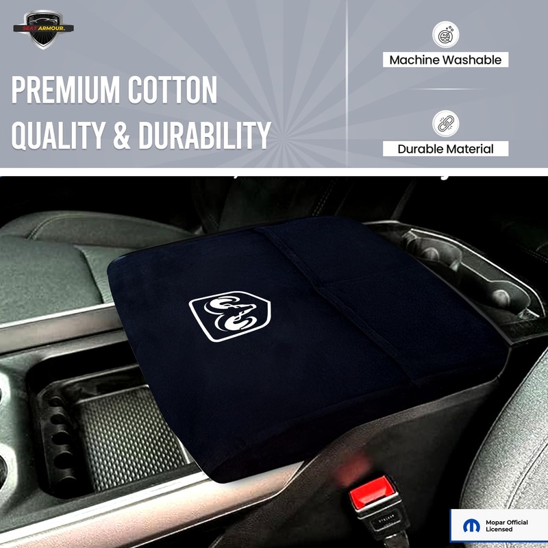 Premium Console Armrest Cover for Ram (2014-2021) – Soft, Machine