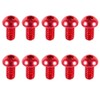 Pack of 10 M3 6-10 mm Colourful Button Round Cylinder
