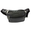 ODS:UK® Real Leather Bum Waist Bag Travel Holiday Money Belt