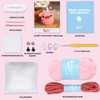 CrochetBox CROCHET BOX Complete Crochet Set for Beginners, Pig Crochet