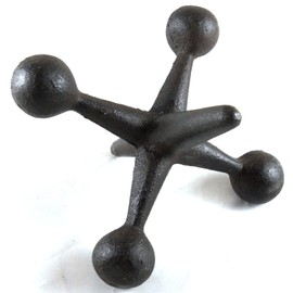 GSM Cast Iron Jack Retro Decorative Home Accents -Paperweight - Doorstop
