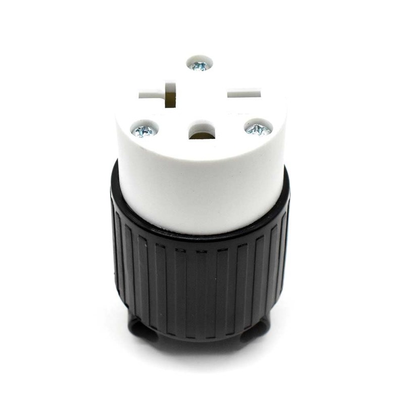 Superior Electric YGA022F Straight Electrical Receptacle 3 Wire, 20 Amps,