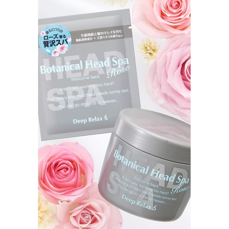 Hair Quality Improvement Laboratory, Botanical Head Spa, Rose, Skin, Pores,