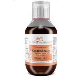 Katzenkralle Tinktur (alkoholfrei) - 150ml, Uncaria tomentosa Tropfen, 1:4 Extrakt, Top Premium Qualität, Hergestellt in Österreich, Vegan