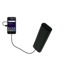 Gomadic Portable AA Battery Pack Designed for The LG Esteem - Powered by 4 X AA Batteries to Provide Emergency Charge. Built Using TipExchange Technology