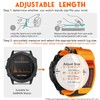 26 mm Nylon Bracelet Compatible with Garmin Fenix 8 AMOLED