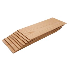 Barrington Hardwoods' 1/8" Thin Sawn Cherry Hardwood for CNC, Crafts, Hobbies, and Woodworking (8, 1/8" x 4.5" x 12")