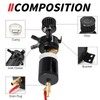 WENJTP Universal 150ml Car Oil Catch Can Kit Reservoir Tank,