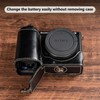 MUZIRI KINOKOO Camera Case for Sony Alpha ZV E10 II,
