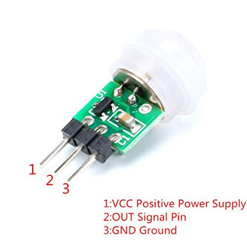 Youmile 5pcs IR Human Sensor AM312 Mini Detector Module HC-SR312
