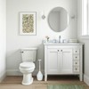 Korky 97-5A BeehiveMAX Hideaway-Heavy Duty Toilet Plunger with Holder-Drip Free