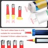 27 Pcs Caulking Finisher Kit, Reusable Caulking Nozzle Coating 15