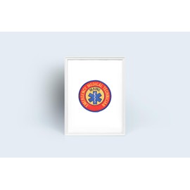 Maine EMT Patch Embroidered ME Emergency Medical Technician Uniform Crest - F 19