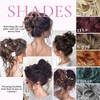 Elvirgel 5 PCS Messy Bun Hair Piece for Women Scrunchies