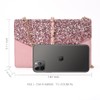 GM LIKKIE Crossbody Clutch Purse for Women, Glitter Evening Bag,