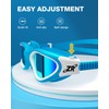 ZIONOR Kids Swim Goggles, G1MINI Polarized Swimming Goggles Comfort for