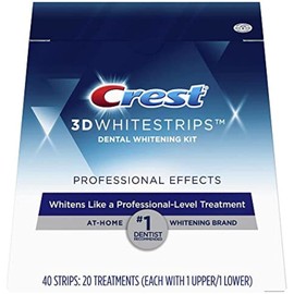 Crest 3D White Whitestrips Professional Effects, 40 count