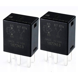 G8V-RH-1C7T-R-DC12 - Power Relay (4 Piece), Black