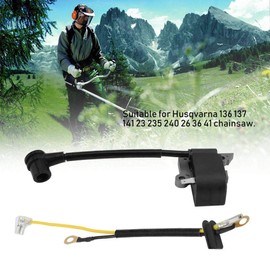 MAGT Ignition Coil for Husqvarna 136 137 141 23 235 240 26 36 41 Chainsaw 545199901, Ignition Coils Replacement Accessories