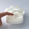 Handmade Large Cat Paw Squishies for Relaxation, 5-inch Transparent Squishies