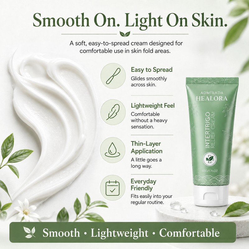 Admirada Healora Intertrigo Cream - 2 Pack Intertrigo Relief Cream