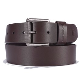 Carhartt Men's Craftsman Leather Double Prong Belt, Brown, 46