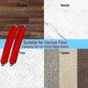 iKuKurun 2 Pack Rubber Roller Brushes Replacement for Roborock QV