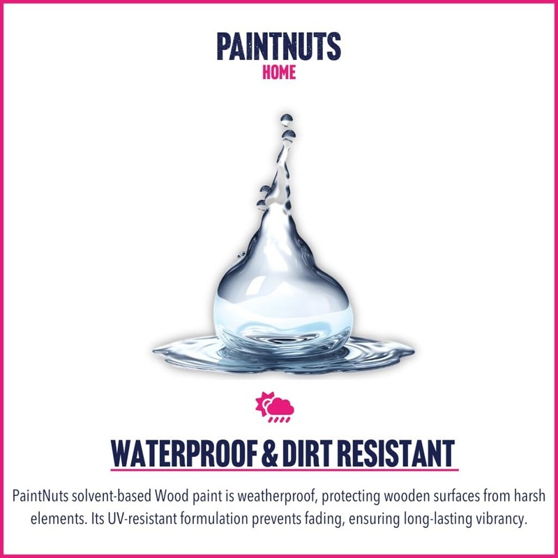 PaintNuts Wood Window & Door Paint - RAL-3003 - RUBY