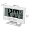 LCD Display Digital Sound Sensor Tisch Schreibtisch Wecker mit Smart