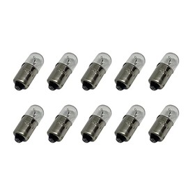 akhan Pack of 10 BA9s Metal Socket 4 W Standard Replacement Bulbs