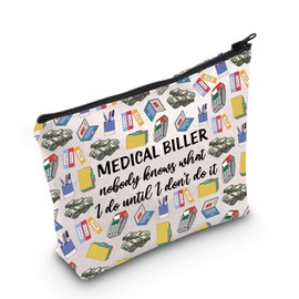 Cosmetic Bag Medical Billing Gifts Bill Specialist Gifts Bill Troop Zipper Hospital Billing Gift, Biller Uk