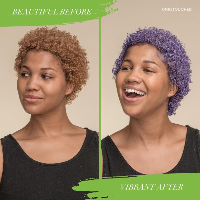 Curls Unleashed Color Blast Temporary Hair Makeup Wax - Mystic